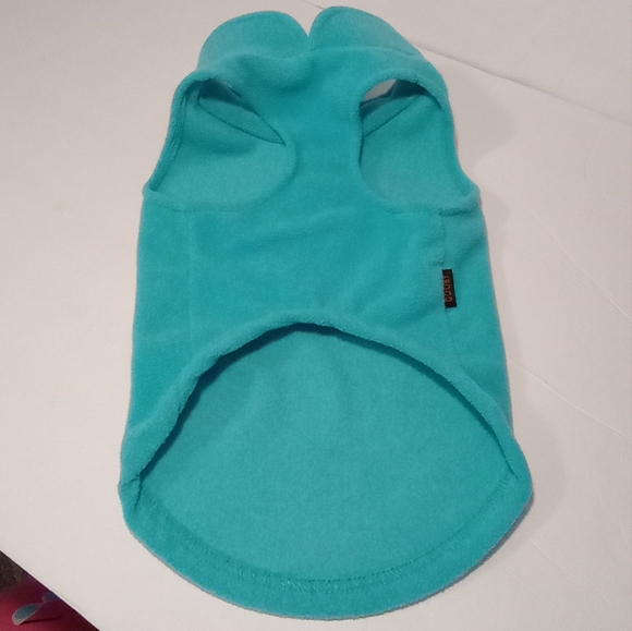 Gooby Stretch Fleece 100% Polyester Turquoise Dogs Pets Clothing Size Large - Picture 3 of 10